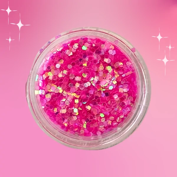 Glitter Neon Pink