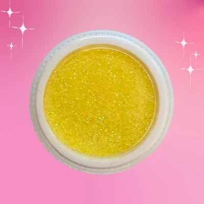 Glitter Lemon Yellow